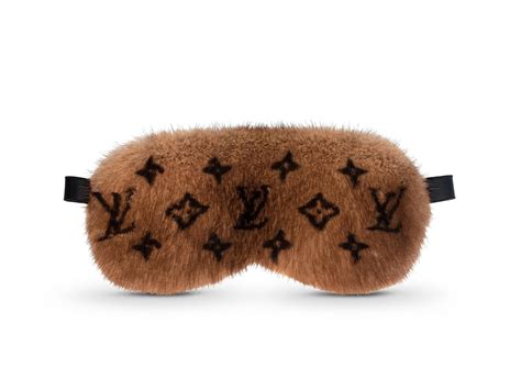 louis vuitton sleeping mask|authentic louis vuitton face mask.